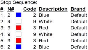 color code color code