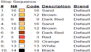 color code color code
