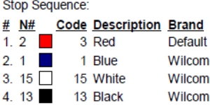 color code color code