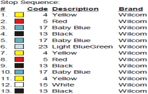 color code color code
