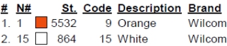 color code color code