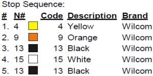 color code color code