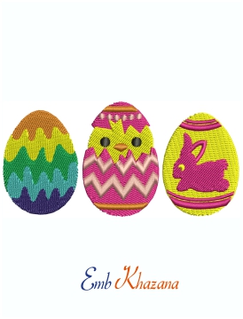 Easter Egg Machine Embroi