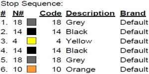 color code color code