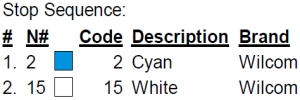 color code color code