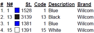 color code color code