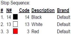 color code 