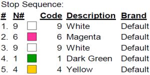 color code color code