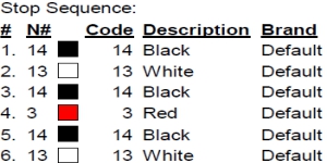 color code color code