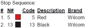 color code color code