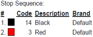color code color code