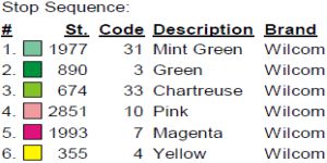 color code color code