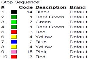 color code color code