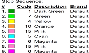 color code color code