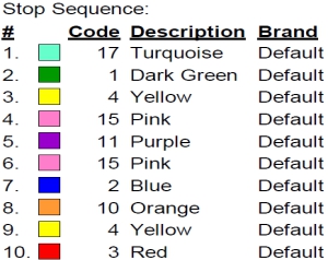 color code color code