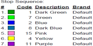 color code color code