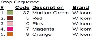 color code color code