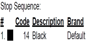 color code color code