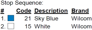 color code color code