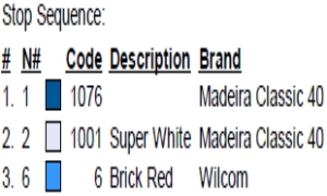 color code 