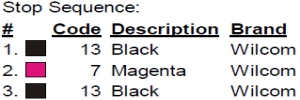 color code color code