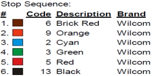 color code color code
