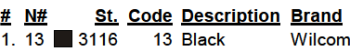 color code color code