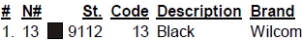 color code color code