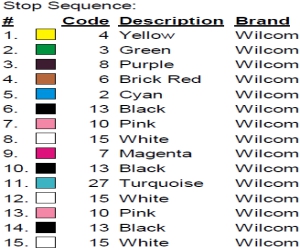 color code color code
