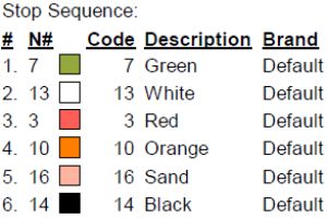 color code color code