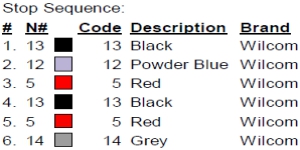 color code color code
