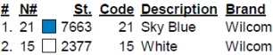 color code color code
