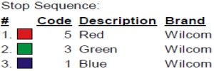 color code color code