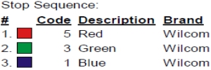 color code color code