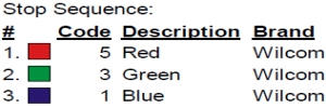 color code color code