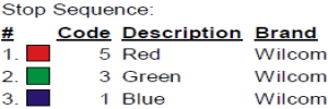 color code color code