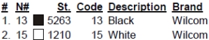 color code color code