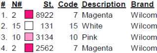 color code color code