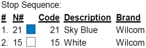 color code color code