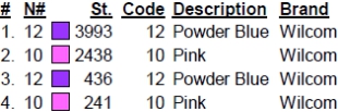 color code color code