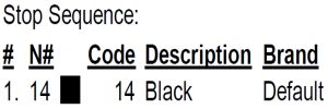 color code 