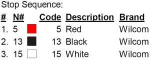color code color code