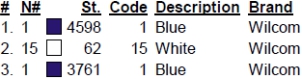 color code color code