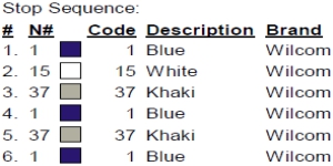 color code 
