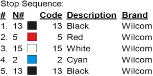 color code color code