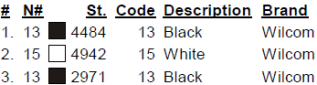 color code color code