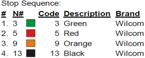 color code color code