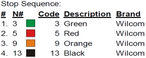 color code color code
