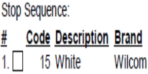 color code 