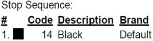 color code color code
